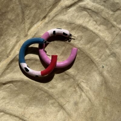 Two-Toned Hoops Small